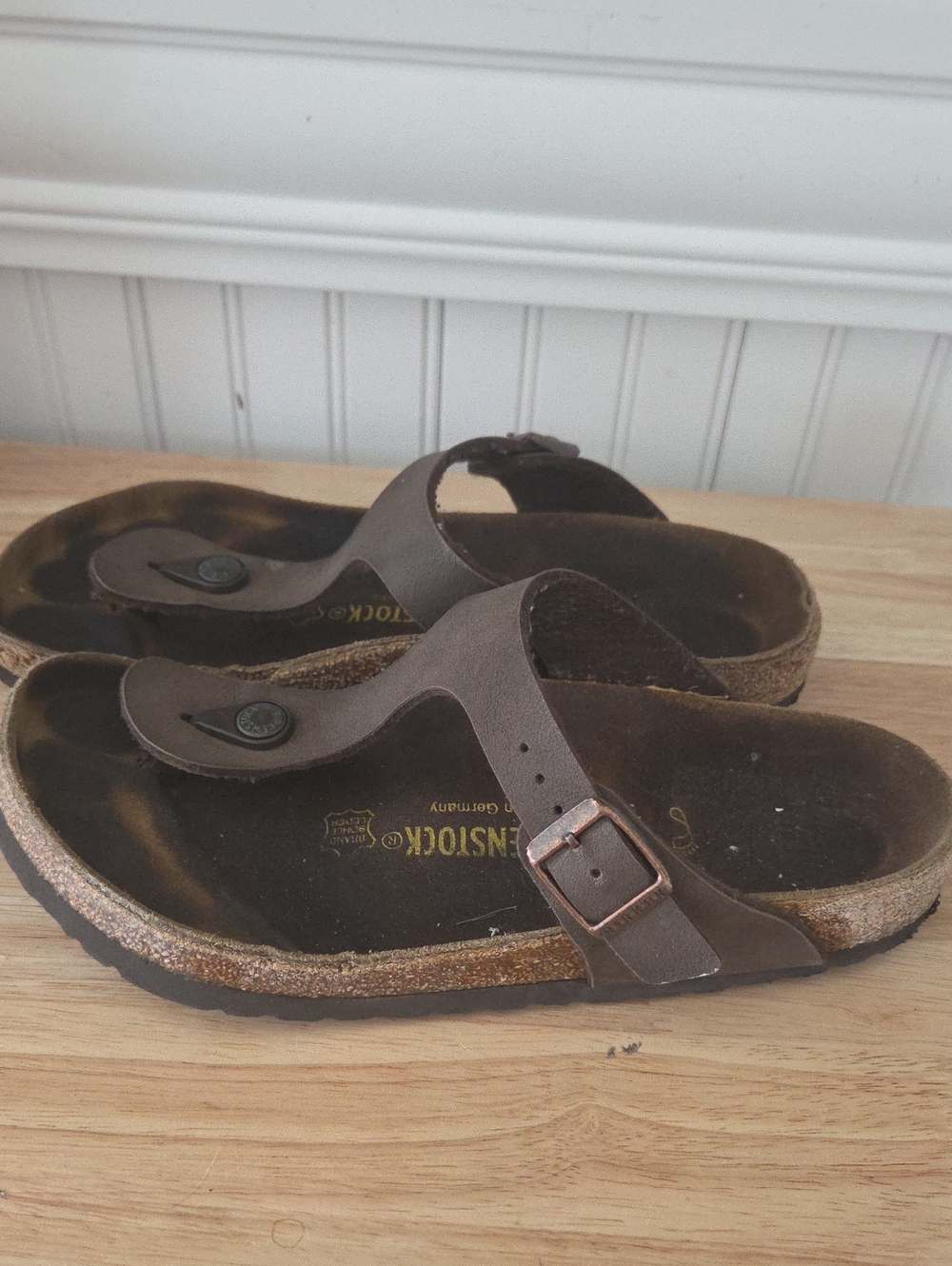 Birkenstock Gizeh Sandals Brown L7 M5 38